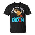 Slidin Biden Funny Dog Trump Political Sarcasm Unisex T-Shirt
