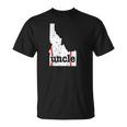 Softball Uncle Idaho Baseball Uncle Unisex T-Shirt