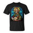 St Paul Stained Glass Unisex T-Shirt