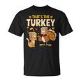 Thanksgiving Fake Cat Turkey Cat Owner Holiday T-Shirt