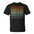 Underwater Ice Hockey Sports Retro T-Shirt