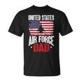 Veteran Vets Us Air Force Veteran United Sates Air Force Dad Veterans Unisex T-Shirt