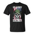 Veteran Vets Us Army Veteran Flag Veterans Unisex T-Shirt
