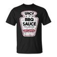 Vintage Barbecue Bbq Sauce Costume Funny Halloween Gifts Halloween Funny Gifts Unisex T-Shirt