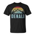 Vintage Mt Denali National Park Alaska Mountain T-Shirt