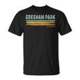 Vintage Stripes Gresham Park Ga T-Shirt