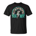 Western Cowhide Leopard Turquoise Rainbow Cowgirl Rodeo Mama Unisex T-Shirt