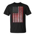Womens American Flag Baseball Red White Blue For 4Th Of July Usa Unisex T-Shirt