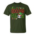 Christmas The Soccer Elf Boys Xmas T-Shirt