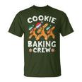 Cookie Baking Crew Gingerbread Christmas Costume Pajamas T-Shirt