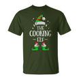 The Cooking Elf Matching Family Group Christmas Party Pajama T-Shirt