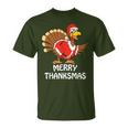 Merry Thanksmas Happy Thanksgiving Merry Christmas T-Shirt Merry Thanksmas Happy Thanksgiving Merry Christmas T-Shirt