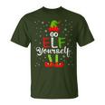 Go Elf Yourself Christmas Elf Matching Family Group Pajama T-Shirt