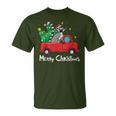 Lemur Christmas Ornament Truck Tree Xmas T-Shirt