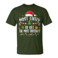 Most Likely To Get The Most Presents Christmas Pajamas T-Shirt