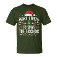 Most Likely To Spike The Eggnog Family Matching Christmas T-Shirt