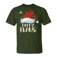 Pappy Claus Christmas Santa Hat Matching Famiy Pajamas Group T-Shirt