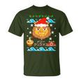 Shisa Dogs Ugly Christmas Sweater Okinawa Japan Party T-Shirt