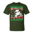 Ugly Christmas Dirt Bike Motocross Xmas T-Shirt