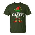 Xmas Cute Elf Family Matching Christmas Pajama T-Shirt