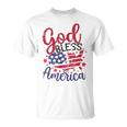 4Th Of July 2023 Patriotic God Bless America Independence Unisex T-Shirt