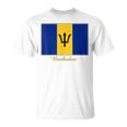 Barbados Flag Souvenir T-Shirt