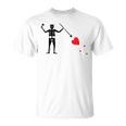 Barbary States Pirate Blackbeard's Flag Blackbeard T-Shirt