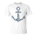 Boat Lighthouse Ship Wheel Treasure - Funny Sailors Anchor Unisex T-Shirt