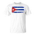 Cuban Flag Cuba Pride Cuba Travel Proud Cuban Cuba Flag T-Shirt