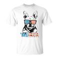 French Bulldog 4Th Of July Women Men Merica Frenchie Unisex T-Shirt