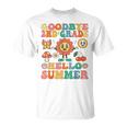 Goodbye 2Nd Grade Hello Summer Groovy Second Grade Graduate Unisex T-Shirt