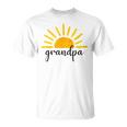 Grandpa Of The Birthday First Trip Around The Sun Birthday Unisex T-Shirt