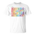 Groovy Hetero Heterosexuality In This Economy Lgbt Pride Unisex T-Shirt