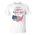 Happy 4Th Of July 2023 Patriotic American Independence-Day Unisex T-Shirt