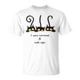 I Was Normal 3 Cats Ago Black Cats Unisex T-Shirt