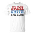 Jack Smith Fan Club Retro Usa Flag American Funny Political Unisex T-Shirt