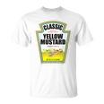 Ketchup Mustard Easy Diy Halloween Couples Costume Condiment T-Shirt