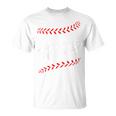Kids 7 Year Old 7Th Baseball Softball Birthday Party Boys Girls Unisex T-Shirt