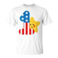 Kids My 1St 4Th Of July 2023 New Born Baby Patriotic Kids Toddler Unisex T-Shirt