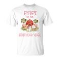 Papi Of The Birthday For Girl Barnyard Farm Animals Party Unisex T-Shirt