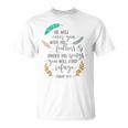 Psalm 914 Under His Wings You Will Find Refuge Unisex T-Shirt Psalm 914 Under His Wings You Will Find Refuge Unisex T-Shirt