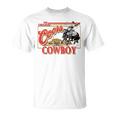 Punchy Cowboy Western Country Cattle Cowboy Cowgirl Rodeo Unisex T-Shirt