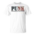 Punk Professional Uncle No Kids Funny Uncle American Flag Gift For Mens Unisex T-Shirt