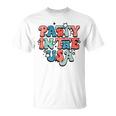 Retro Party In The Usa 4Th Of July America Fourth Of July Usa Funny Gifts Unisex T-Shirt