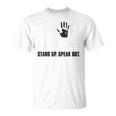 Stop Bullying Orange Stand Up Speak Out Unity Day T-Shirt