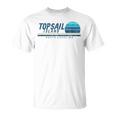 Topsail Island Nc Summertime Vacationing 80S 80S Vintage Designs Funny Gifts Unisex T-Shirt