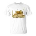 Vintage Frog Toad Friend Cottagecore Aesthetic Frog Lovers T-Shirt