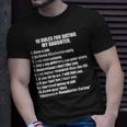 10 Rules Dating My Daughter Overprotective Dad Protective Gift For Women Unisex T-Shirt Gifts for Him