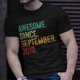 13 Year Old Awesome Since September 2010 13Th Birthday T-Shirt Gifts for Him