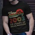 20 Year Old Birthday Vintage 2003 20Th Birthday Unisex T-Shirt Gifts for Him